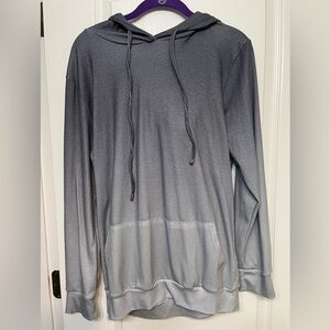 Gray Ombré Hoodie